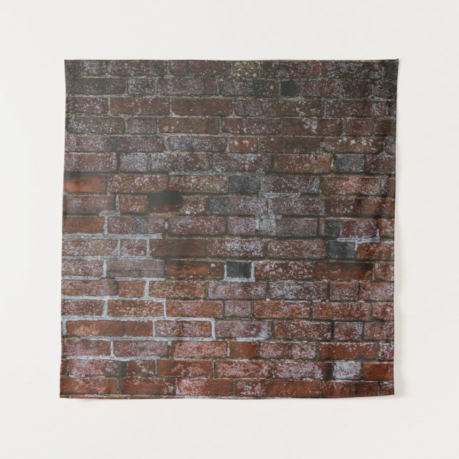 Brown brick wall tapestry (Front)