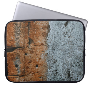 Brown bricked wall laptop sleeve