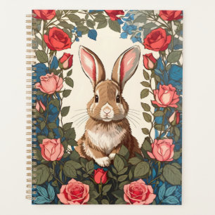 Brown Bunny Rose Garden Planner