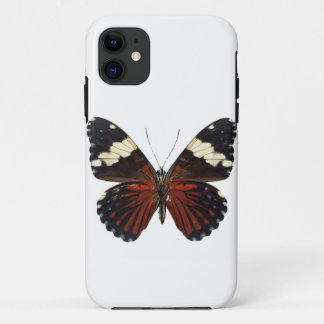 Brown butterfly on any colour iPhone 11 case