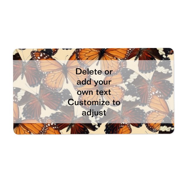 Brown butterfly pattern (Front)