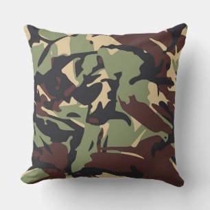 Brown Camo Cushion