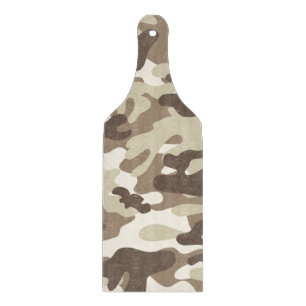 Brown Camo Design Cutting Board