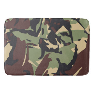 Brown Camou Bath Mat