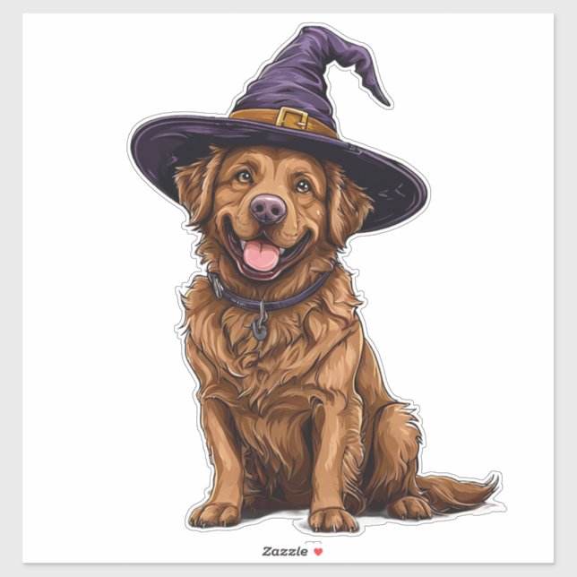 Brown Cartoon Dog Halloween Costume Design (Sheet)
