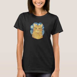 Brown Cat oil painted for Cats T-Shirt