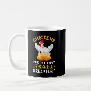 Brown Chicken Brown Cow Funny Coffee Mug