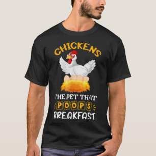 Brown Chicken Brown Cow Funny  T-Shirt