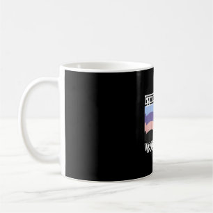 Brown chihuahua hike more worry less graphic coffee mug