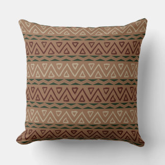 Brown Christmas Patterns  Cushion