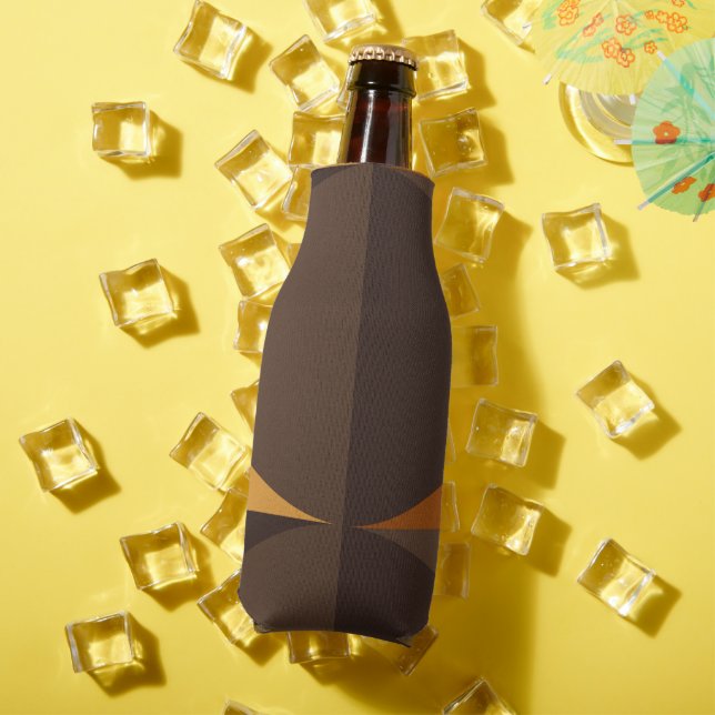 Brown Circles  Bottle Cooler (In Situ Summer)