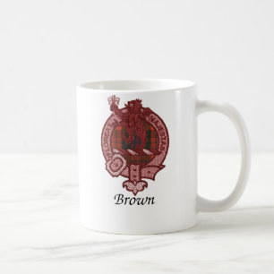 Brown Clan Crest Coffee Mug