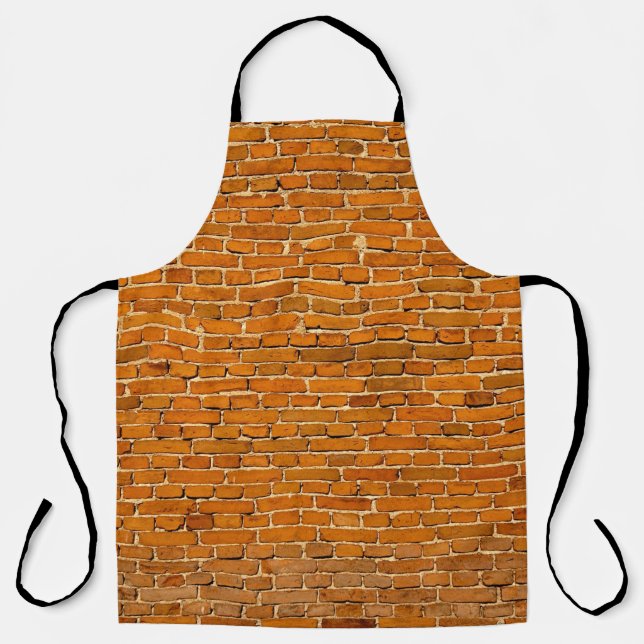 Brown clay wall cladding apron (Front)