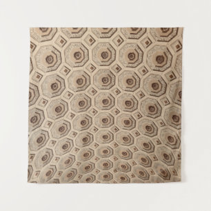 Brown cloth tapestry
