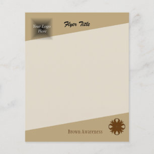 Brown Clover Ribbon by Kenneth Yoncich Flyer
