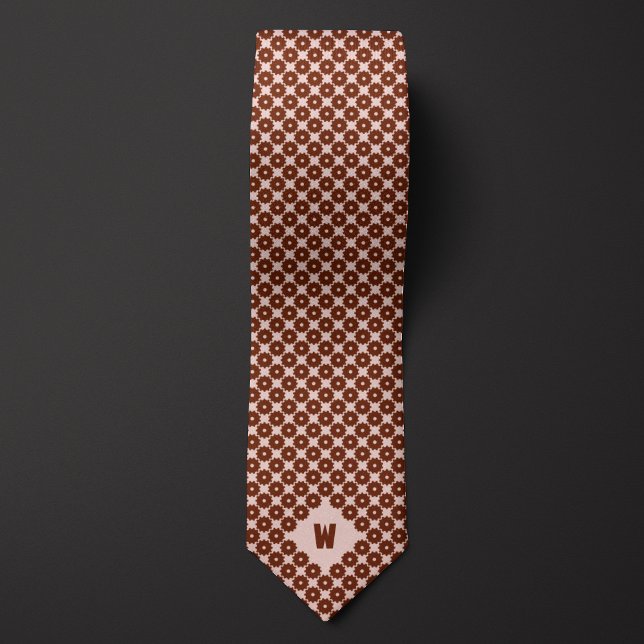 Brown Cog Casual Tie (Creator Uploaded)