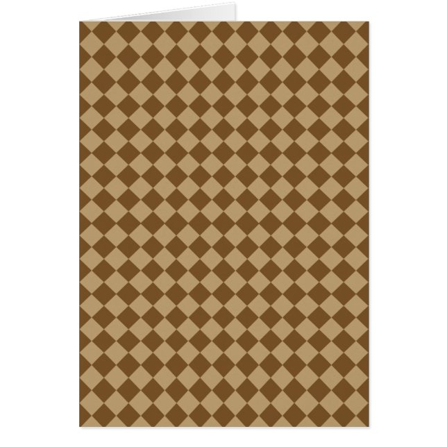 Brown Combination Diamond Pattern by STaylor (Front)