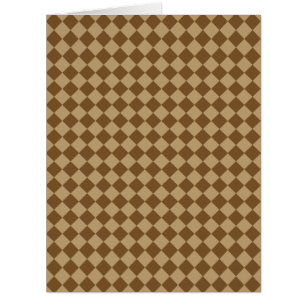 Brown Combination Diamond Pattern by STaylor