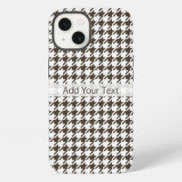 Brown Combination Houndstooth by Shirley Taylor 