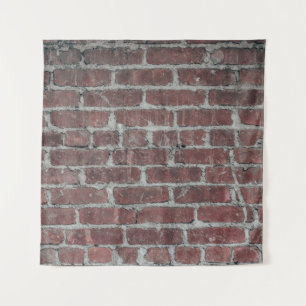 Brown concrete wall tapestry
