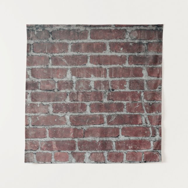 Brown concrete wall tapestry (Front)