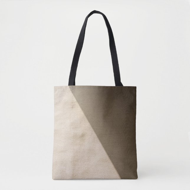 Brown concrete wall tote bag (Front)