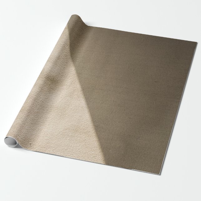Brown concrete wall wrapping paper (Unrolled)
