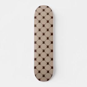 brown connecting eyes skateboard