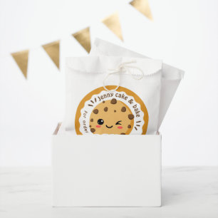 Brown cookies & sweet business  favour bag