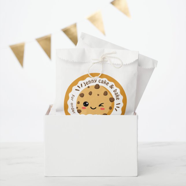 Brown cookies & sweet business  favour bag (Party)