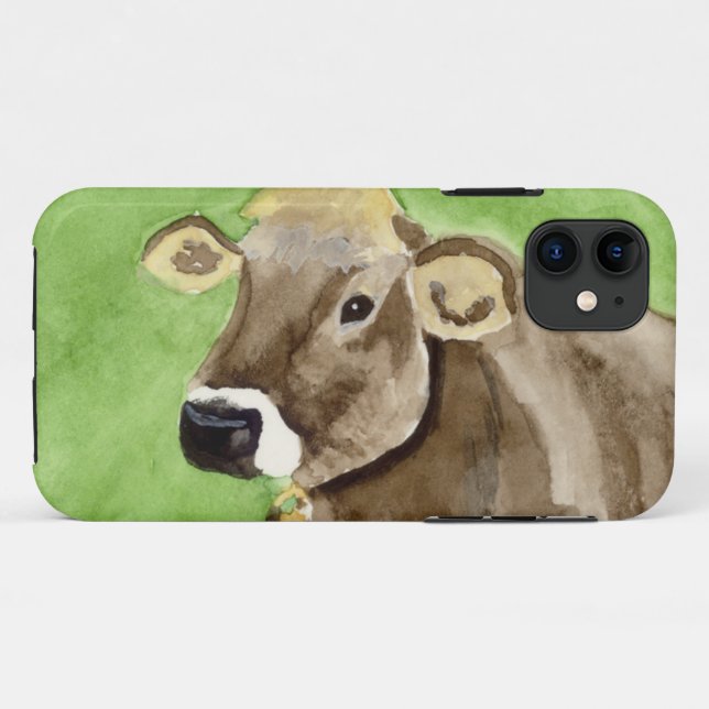 Brown Cow Case-Mate iPhone Case (Back (Horizontal))