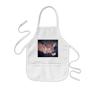Brown cow kids apron
