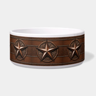 Brown Cowboy Rustic Western Country Texas Star