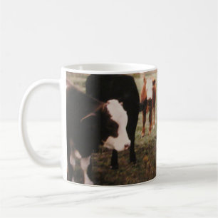 Brown Cream Cows Coffee Mug