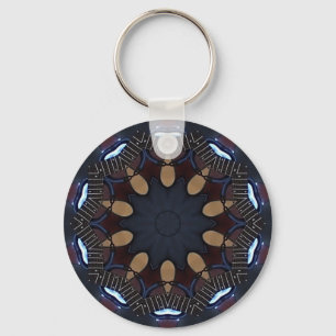Brown Design Key Ring