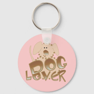Brown Dog Lover Tshirts and Gifts Key Ring