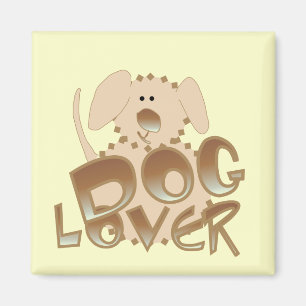 Brown Dog Lover Tshirts and Gifts Magnet