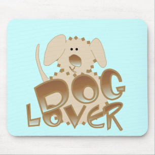 Brown Dog Lover Tshirts and Gifts Mouse Pad
