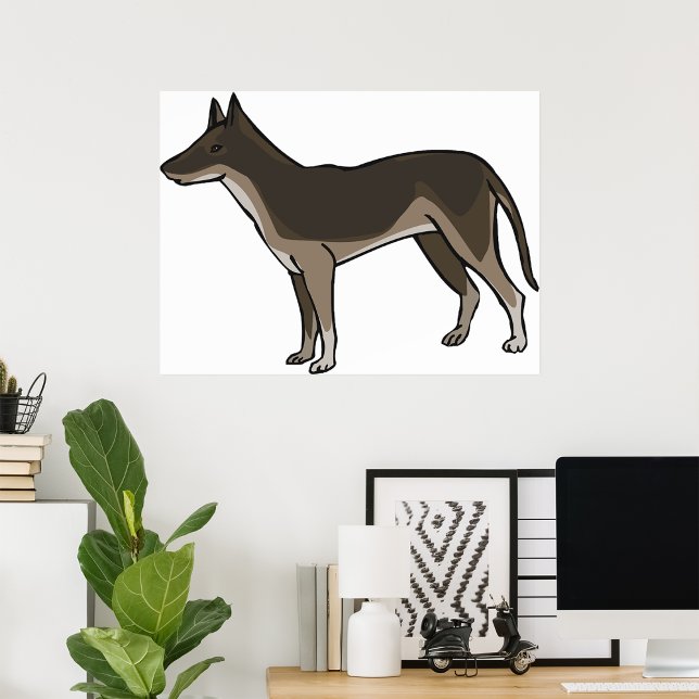 Brown Dog Poster (Creator Uploaded)