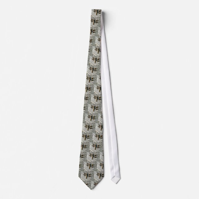 Brown Dragonfly Tie (Front)