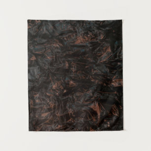 Brown dried leaves on ground tapestry