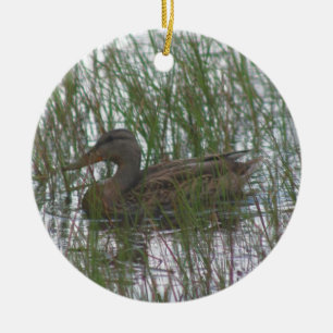 Brown Duck Wildlife Animal Ornament