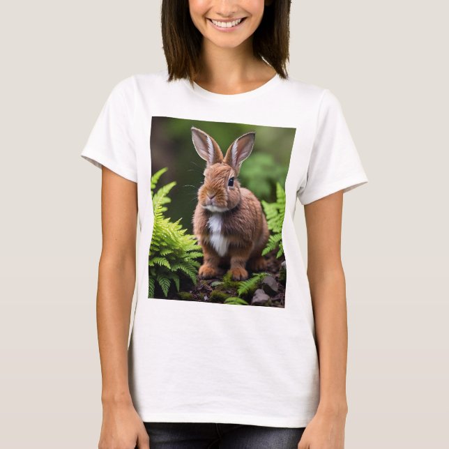 Brown Dwarf Bunny Rabbit, T-Shirt (Front)