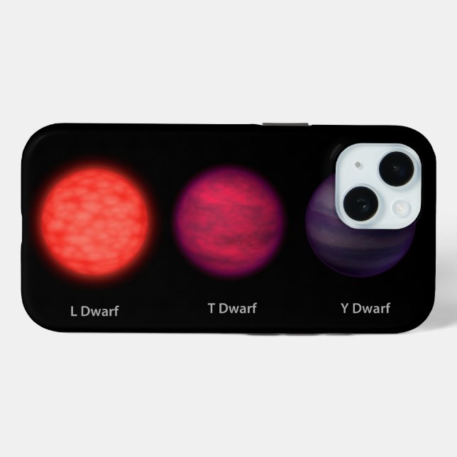 Brown Dwarfs As Seen By An Interstellar Traveller. Case-Mate iPhone Case (Back (Horizontal))