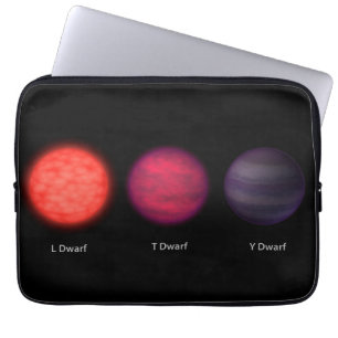 Brown Dwarfs As Seen By An Interstellar Traveller. Laptop Sleeve