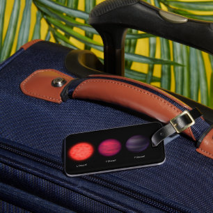 Brown Dwarfs As Seen By An Interstellar Traveller. Luggage Tag