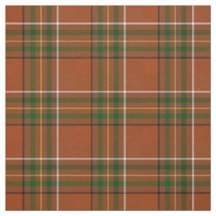 Brown Earthy Plaid Tartan  Fabric