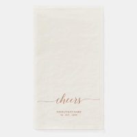 Brown Elegant Script Lettering Cheers Fall Event