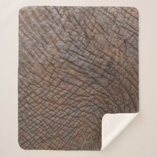 Brown elephant in close up photography sherpa blanket