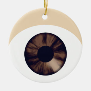 Brown Eye Ornament